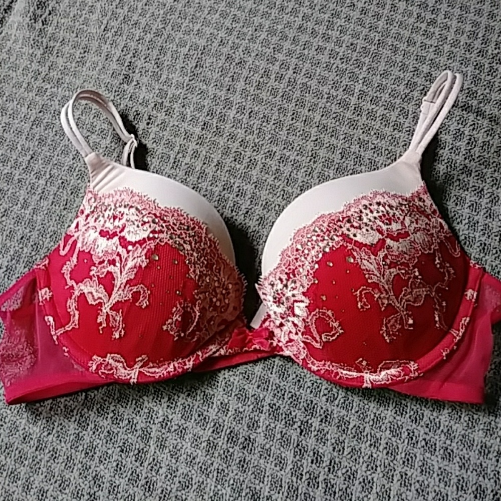 Victoria's Secret Lace Rhinestone Bra